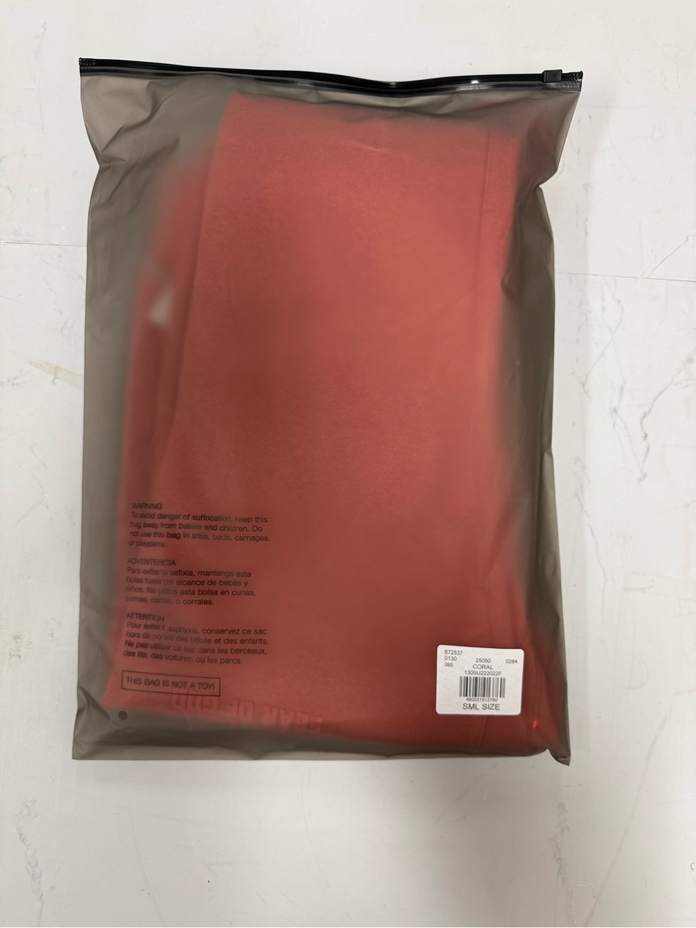 Essentials Fear of God Coral Sweatpants Size S - Picture 4 of 4